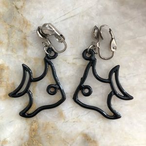 Clip on Earrings (Tropical Fish)